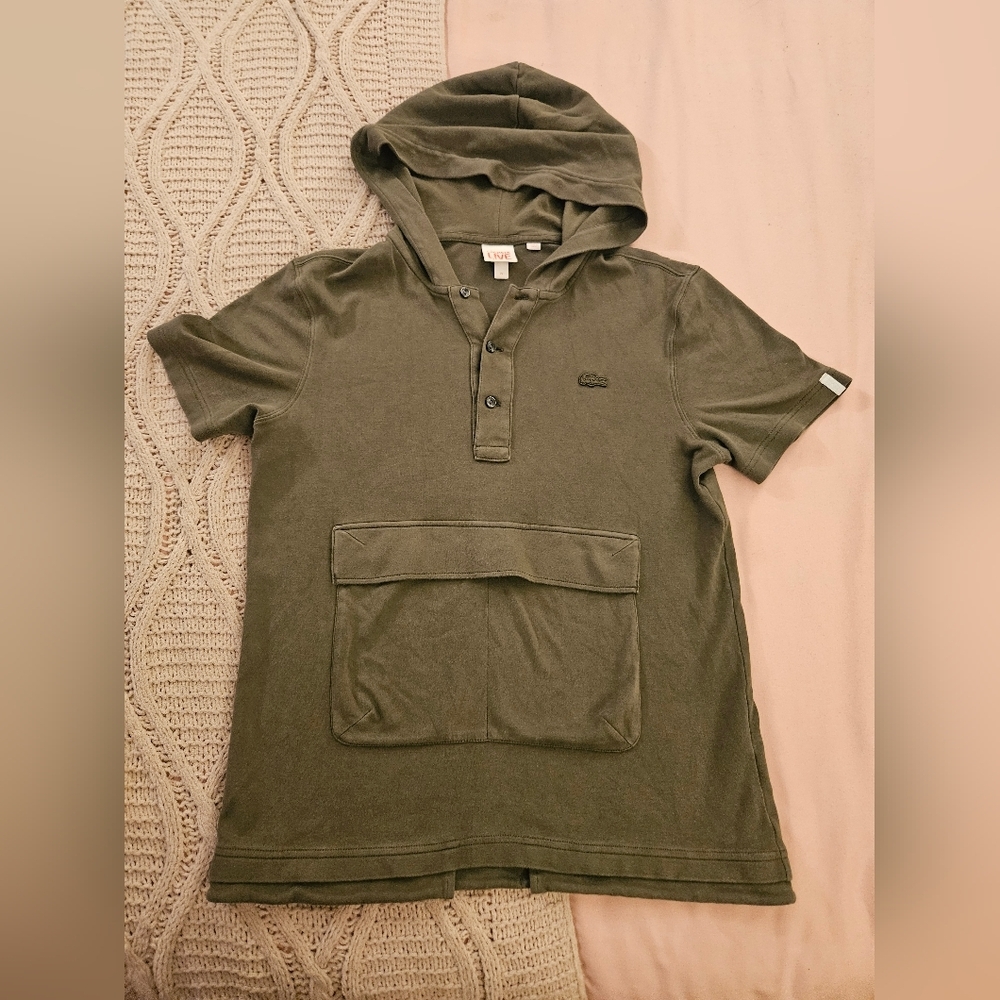 Lacoste Women’s Hooded Top Short Sleeve‎ XS